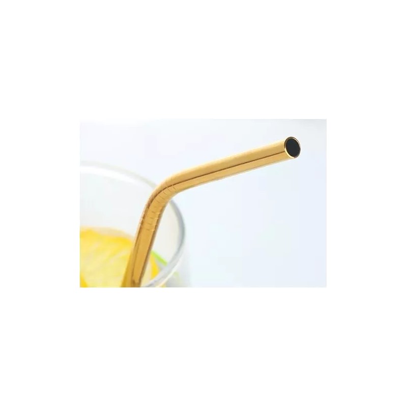 Veraly Set 4 Popotes Tornasol Acero Inoxidable Ecológicos 30oz Full