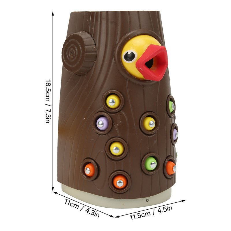 Magnetic Woodpecker Game Improve Coordination Keep Focusing Educational Woodpecker Toy