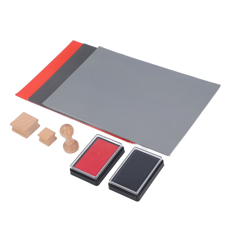 Laser Engraving Machine Rubber Stamp Kit 3Pcs A4 Rubber Stamp