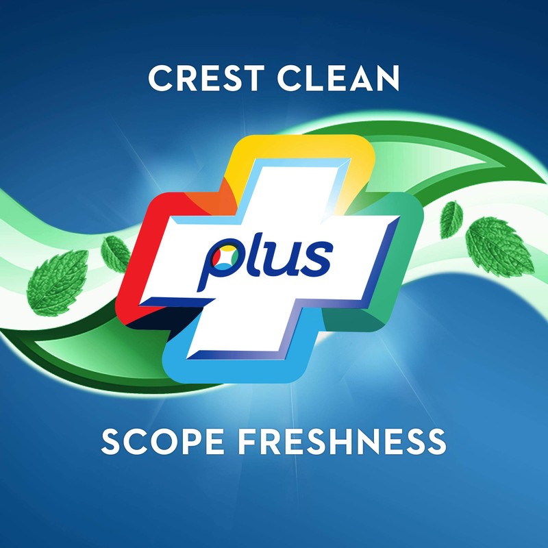 Crest Plus Scope Complete Whitening Toothpaste, Minty Fresh, 5.4 Ounce