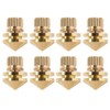 8 Pcs Copper Speaker Suspension Spikes Isolation Stands Foot Base