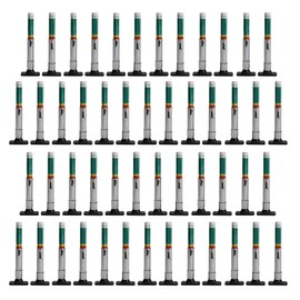 AuInLand 50 PCS Tyre Tread Depth Gauge, Color Coded Tire Tread Depth Measurement Tool, Two-Sided Gauge in 32nds