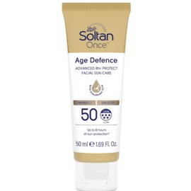 Soltan Once Age Defence Advanced 8hr Protect Facial Sun Care SPF50 – 50ml