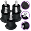 Chair Glide Castors for Office Chair Gaming Chair Wheel Replacement,