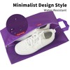 6pcs Portable Shoe Organizer, Travel Pouches with Zipper, Golf Shoe
