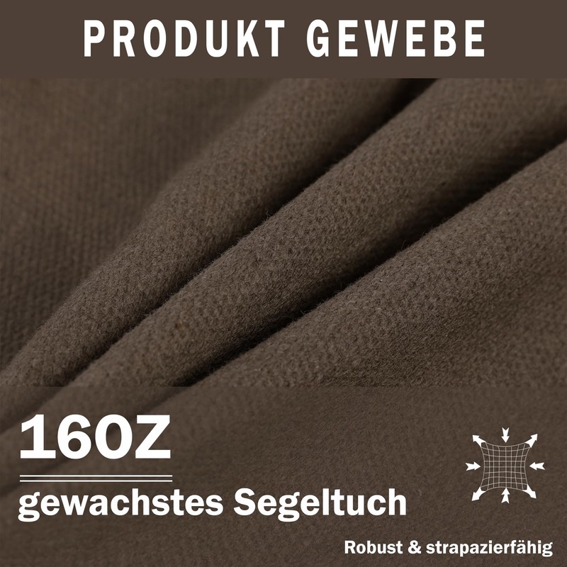 Tool Bag, Hand Tool Storage Bag, 16 oz Waxed Canvas