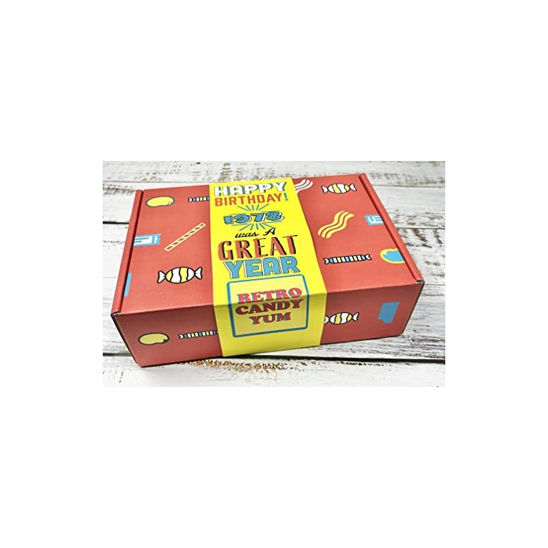 RETRO CANDY YUM ~ 1978 48th Birthday Gift Box Nostalgic