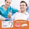 DIY Denture Kit for Upper & Lower Teeth, Temporary Self-Fit