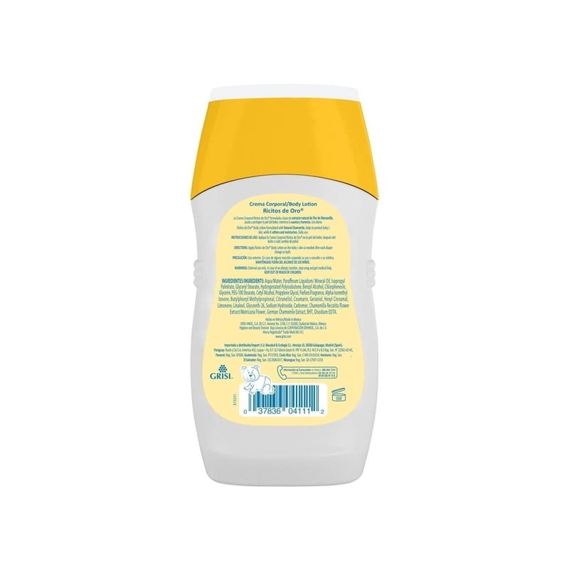 Crema corporal Ricitos de Oro manzanilla 250 ml