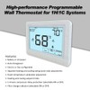 Programmable Auto Changeover Thermostat for House, Conventional Single-Stage Systems,1 Heat/1