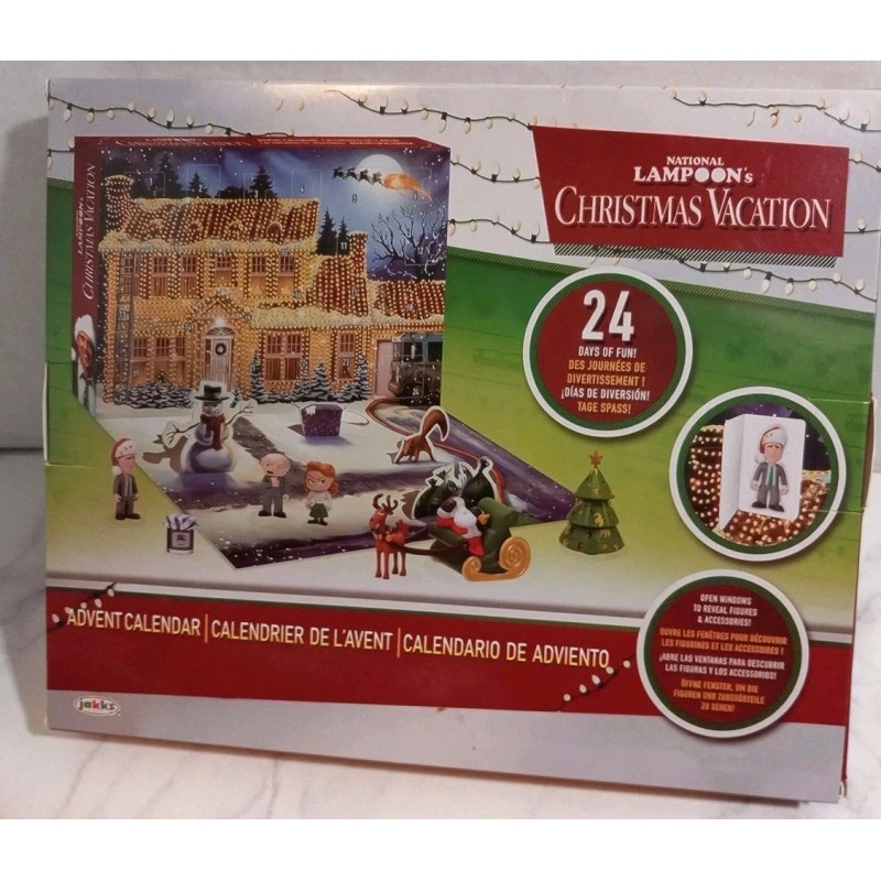 Jakks National Lampoons Christmas Vacation Advent Calendar New