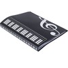 WOGOD Music Sheet File Paper Documents Storage Folder Holder Plastic.A4