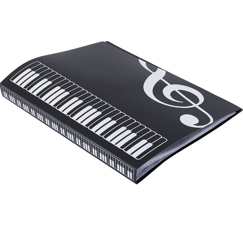 WOGOD Music Sheet File Paper Documents Storage Folder Holder Plastic.A4