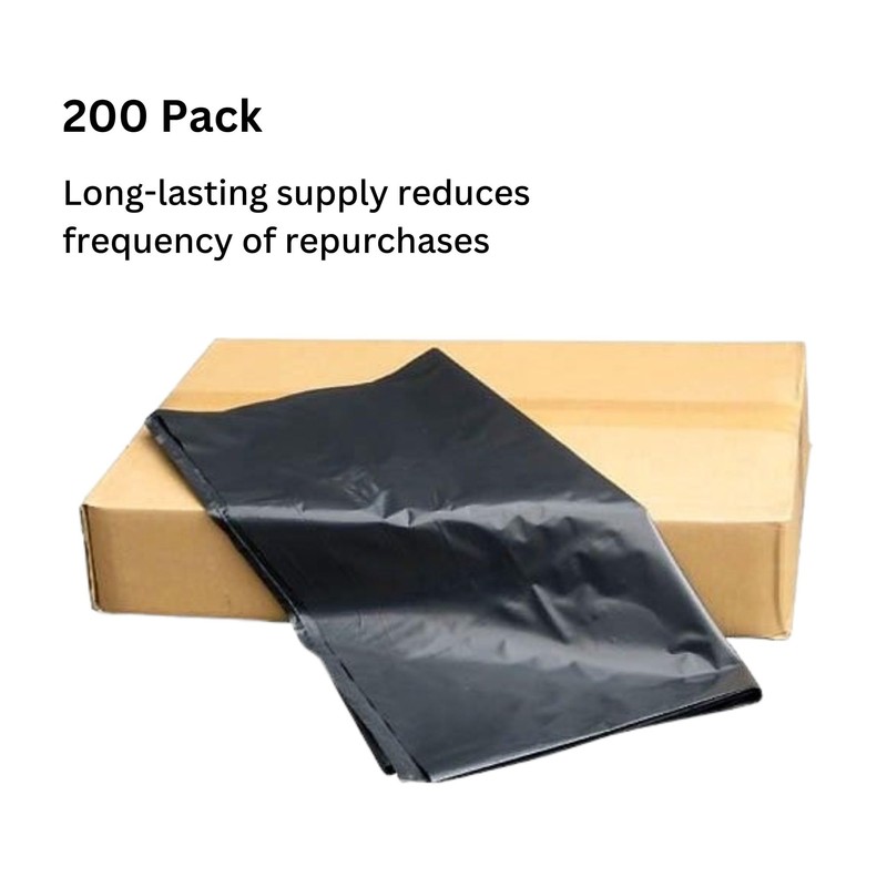 Hadley Light Duty Refuse Sacks Black – Durable Trash Bags