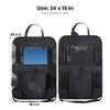 Car Backseat Organizer with Clear Tablet Holder – Kick Mat