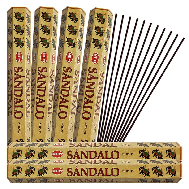 TRUMIRI Sandal (Sandalo) Incense Sticks & Holder Bundle