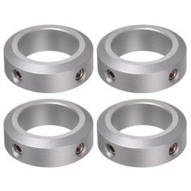 QUARKZMAN Set of 4 Adjusting Rings Shaft 25 mm Bore 38 mm AD 12 mm Width Shaft Locking Ring Depth Stop Rings for Wheel Wheelbarrow Axle Gear Assembly CNC Machine Tools