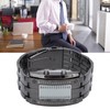 Men's Watch Fashion Exquisite Waterproof Alloy Men's LED Watch with