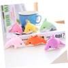 Toyvian Pack of 5 Dolphin Pendants Plush Dolphin Pendant Bag