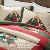 Bedsure Christmas Comforter Set King - Christmas Bedding Comforter Set