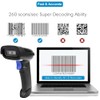 NETUM NETUM NT-1228BC Bluetooth CCD Barcode Scanner Handheld USB Kabelloser