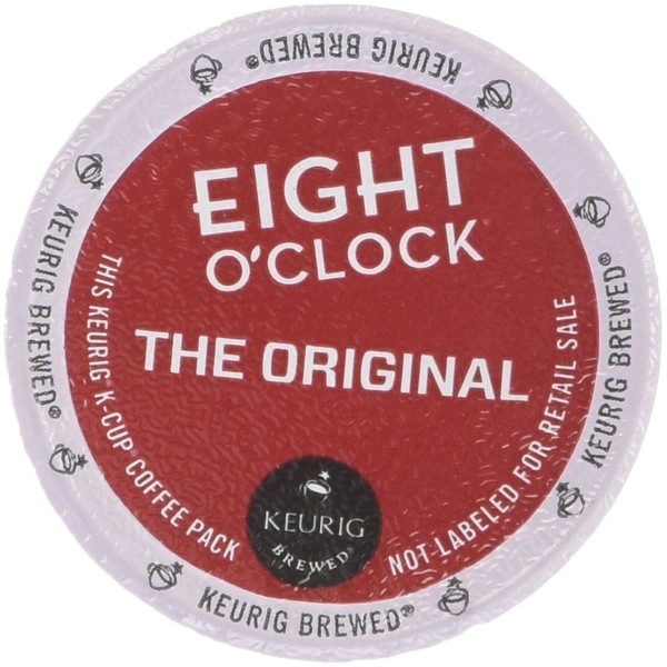 Eight O'Clock Original Blend Single Serve K-Cups for Keurig Brewers, 24 Count (Pack of 2)