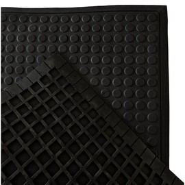 AKLAST Anti Fatigue Rubber Mats, None Slip, Commercial Rubber Mat for Indoor and Outdoor. Ergonomic