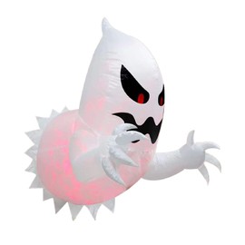 Gazaar Inflatable Ghost LED Flying Ghost Window Hallowmas Yard Decoration