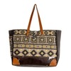 Myra Bag Weekender Bag for Women - Western Upcycled Canvas