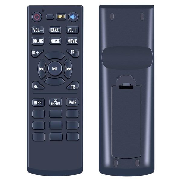 GOUYESHO Replacement Remote Control for Majority Naga 60 Bluetooth Soundbar