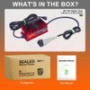 Lztsuply 48V 15Amp Golf Cart Battery Charger for EZGO RXV