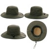 Siggi Safari Hat, Mesh Adventure Hat, Removable, Chin Strap, Foldable,