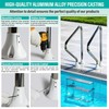 1 1/2" Pool Ladder Flange, Cast Aluminum Pool Deck Anchor