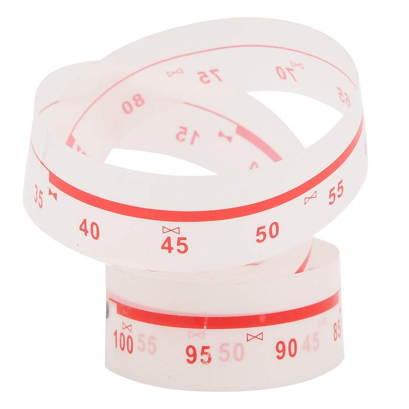 2PCS Knitter RulersKnitting Machine Needle Rulers, Hip Curve Ruler for