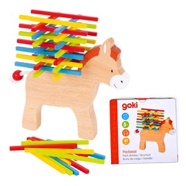 Goki 56950 56950 Stacking Game Pack Donkey