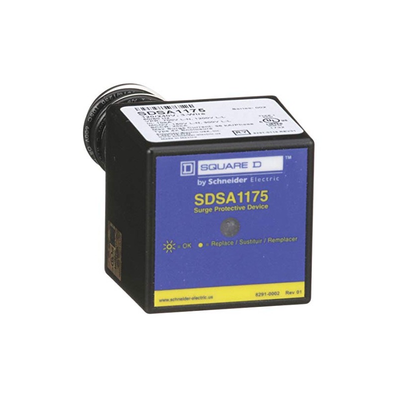 Square D 1 Phase Surge Protection Device, 120/240VAC