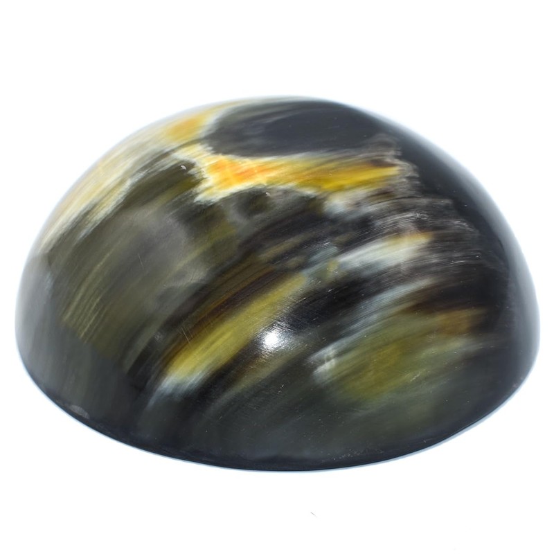 Parker Genuine Ox Horn Palm Lathering Shave Bowl – Handcrafted