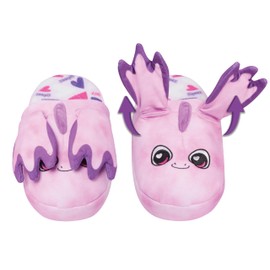 Flipeez Slippers - Axolotl, Medium, Fits Kids Sizes 13-3
