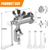 3 in 1 Meat Grinder Manual Mincer for Home Use