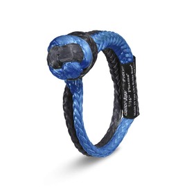 Bubba Rope Gator-Jaw PRO Grillete sintético, 7/16 pulgadas – Grillete de remolque para vehículos de servicio pesado: 50 libras de capacidad, azul