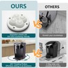 YJNBEST Appliance Slider 360° Rolling Tray for Coffee Maker Acrylic