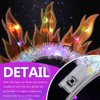 DRESBE - Diadema con luz y llama, para mujer, diseño