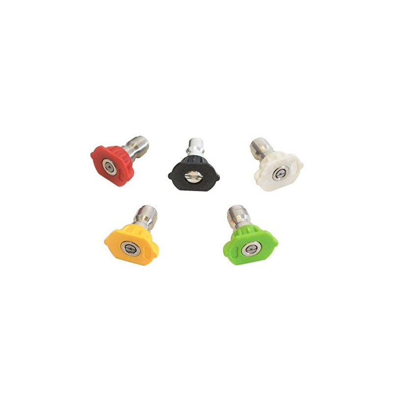 DEWALT Pressure Washer Nozzle 5 Pack Quick Connect (4.0 4500PSI)