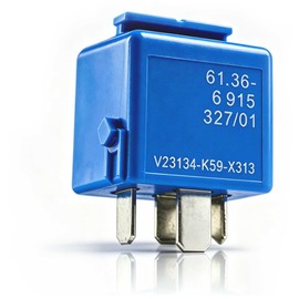 61366915327 4 Pin Multi Automotive Relay 30A 12VDC Fits for 1992-2011 528i 330i 750i M6 650i E36 E46 X5 Z3 Replace V23134-K59-X313 61364107225 61368364581