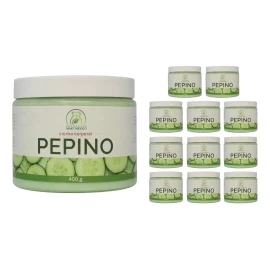 Productos Mart Mexico Crema Facial De Pepino Desintoxicante  (400g) 12 Pack