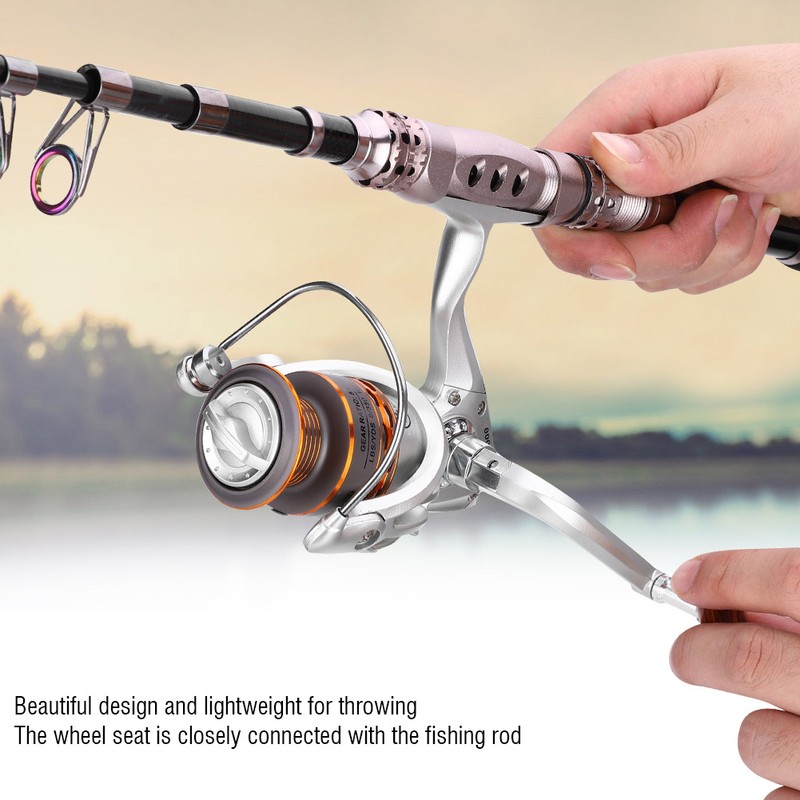 Salt Freshwater Metal Heavy Duty Lightweight Casting Spinning Fishing Reel