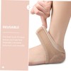 Healeved 2pairs Elastic Gel Heel Socks for Cracked Heel Repair