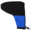 L Shaped Zipper Design Golf Club Head Cover Golfer Accessory