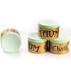 TAOM Chalk Round Blue Green Colors Billiard Chalk Pool Snooker