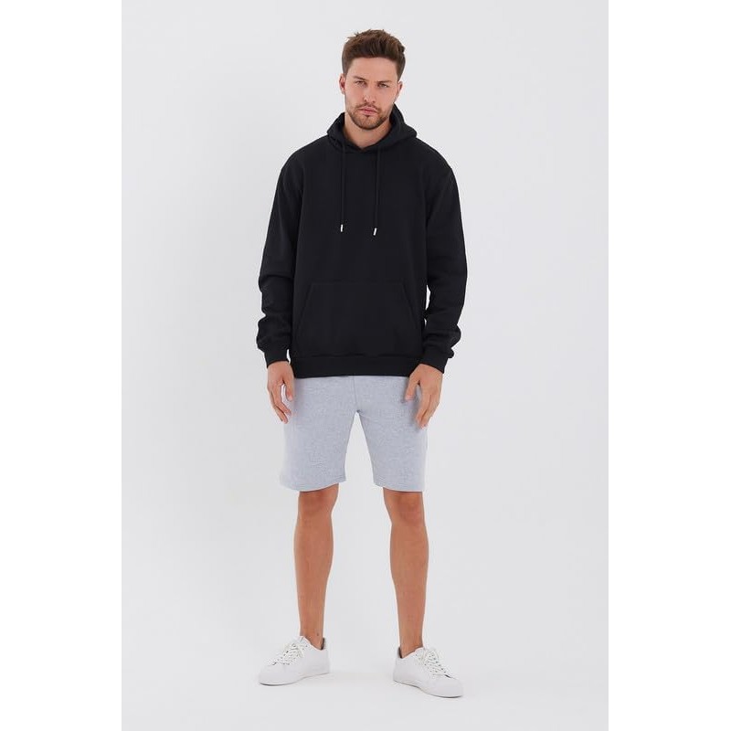 COMEOR Hoodie Men's Hoodie Sweatshirts, black